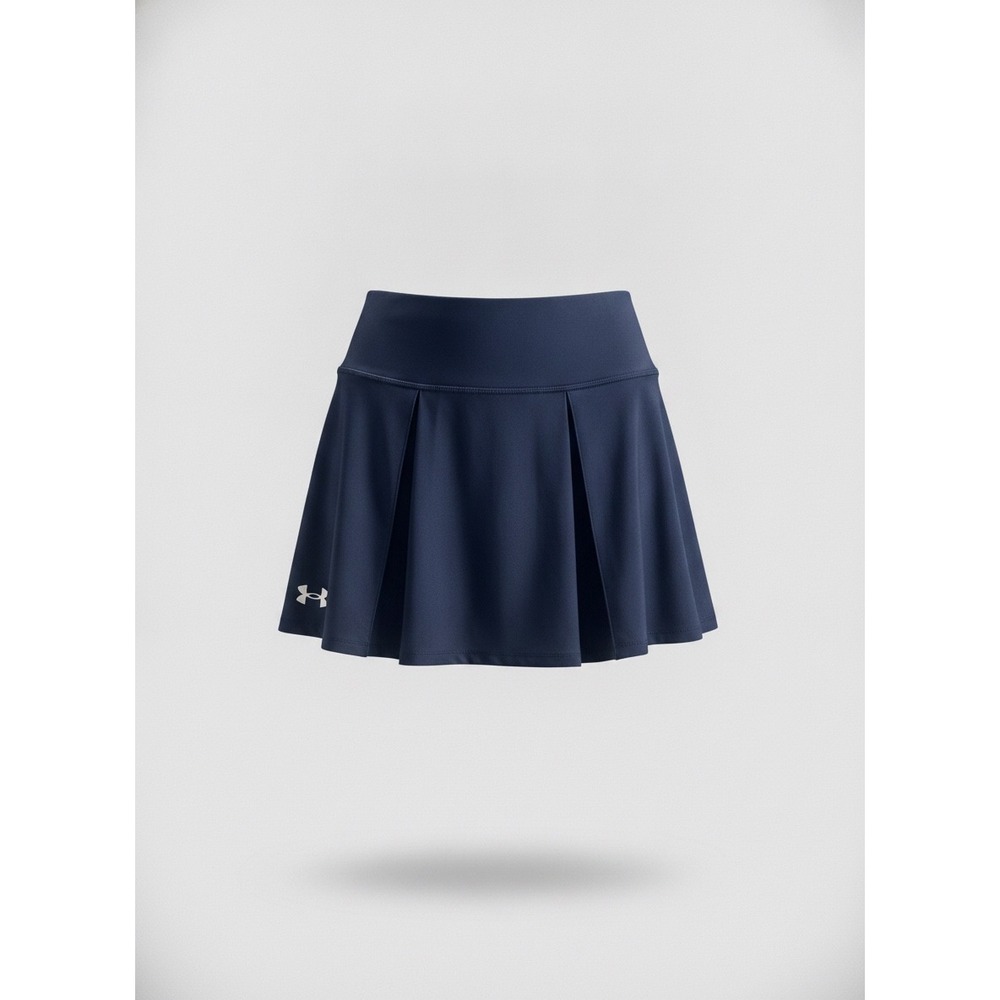Under Armour Womens Navy Blue Pleated Athletic Tennis Golf Skort XS 1367